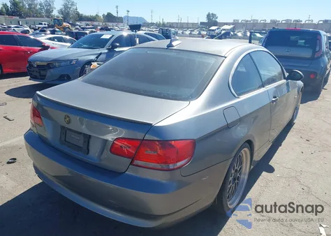 2007 BMW 328I from USA, damaged, VIN WBAWB33527PV70853